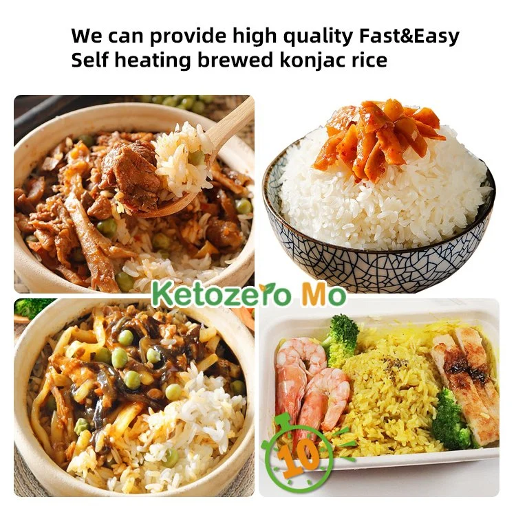 Low Fat Shirataki High Dietary Fiber Shirataki Rice Dry Konjac Rice