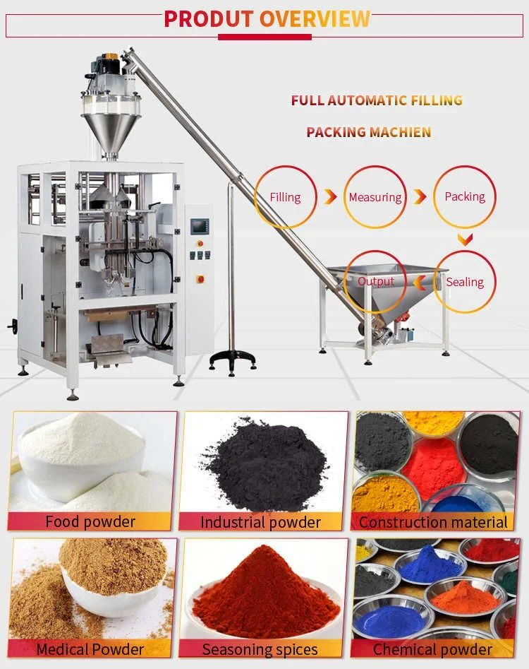 Alumina Oxide Powder Konjac Powder Packing Machine